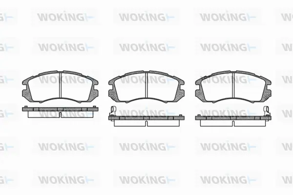 Brake Pad Set, disc brake (P0913.12)