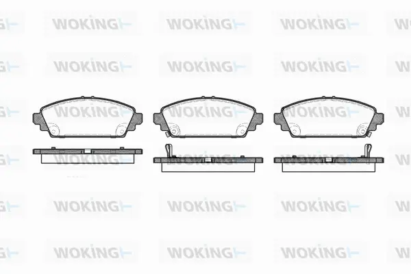 Brake Pad Set, disc brake (P6003.02)