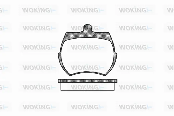 Brake Pad Set, disc brake (P1503.00)