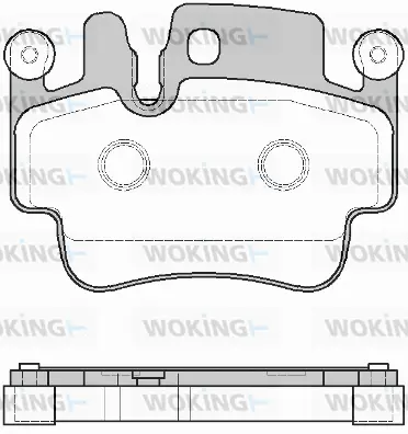 Brake Pad Set, disc brake (P8823.10)