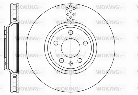 Brake Disc (D61110.10)
