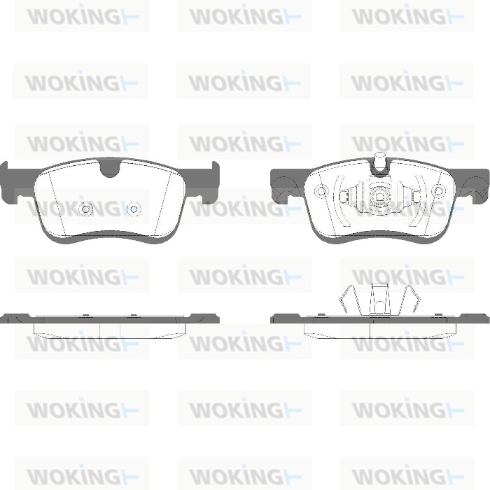 Brake Pad Set, disc brake (P14803.10)