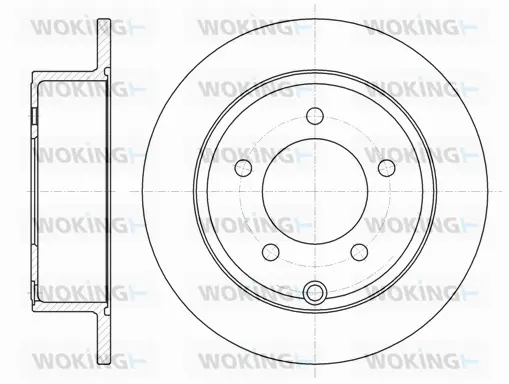Brake Disc (D61025.00)