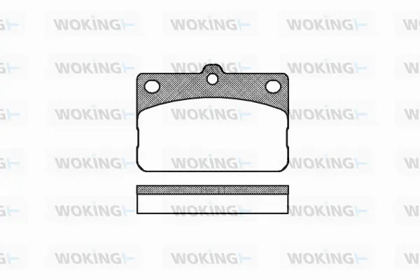 Brake Pad Set, disc brake (P1923.00)
