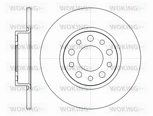 Brake Disc (D6967.00)