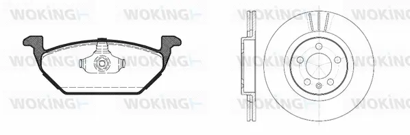 Brake Kit, disc brake (87333.04)