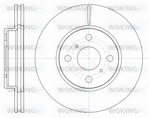 Brake Disc (D61005.10)