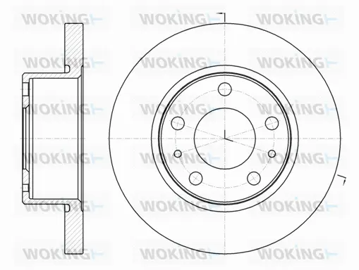 Brake Disc (D61007.00)