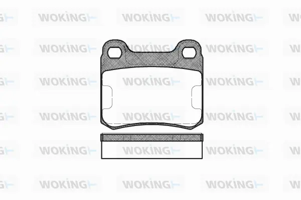 Brake Pad Set, disc brake (P0573.10)