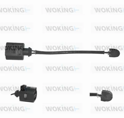 Warning Contact, brake pad wear (001106)