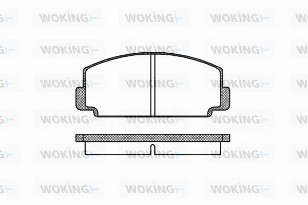 Brake Pad Set, disc brake (P1753.00)