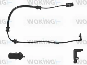 Warning Contact, brake pad wear (001030)
