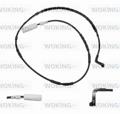 Warning Contact, brake pad wear (001112)