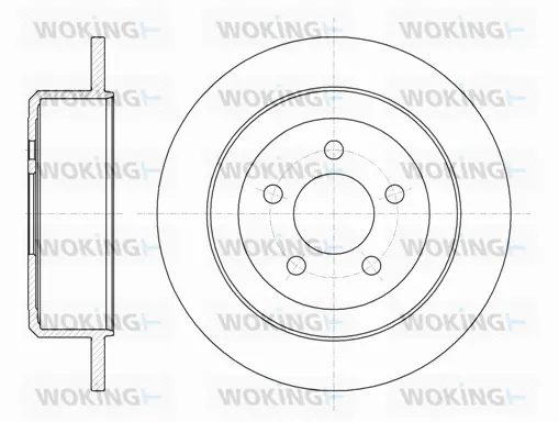 Brake Disc (D61271.00)