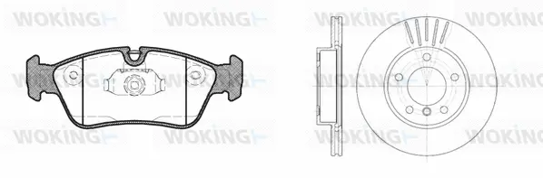 Brake Kit, disc brake (82843.02)
