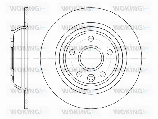 Brake Disc (D61167.00)