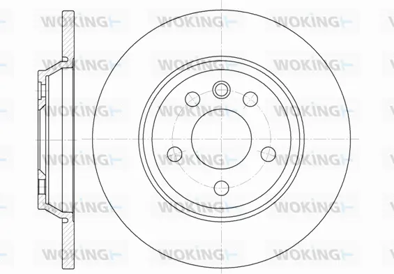 Brake Disc (D6659.00)