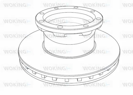 Brake Disc (NSA1195.20)