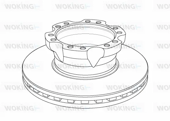 Brake Disc (NSA1154.20)