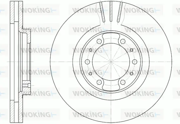 Brake Disc (D6868.10)