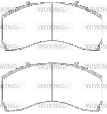 Brake Pad Set, disc brake (JSA 15803.11)