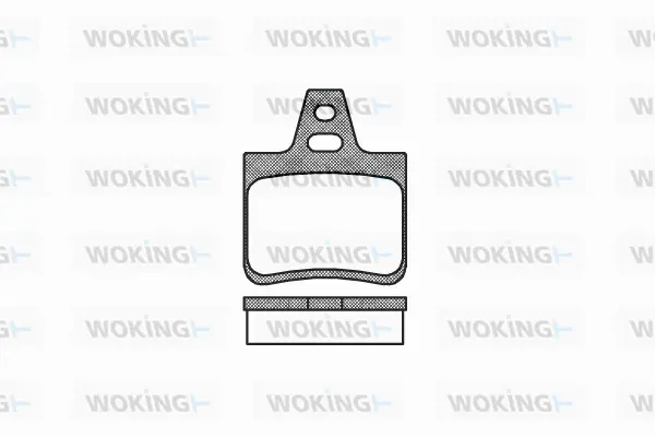 Brake Pad Set, disc brake (P0023.10)