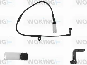 Warning Contact, brake pad wear (001055)