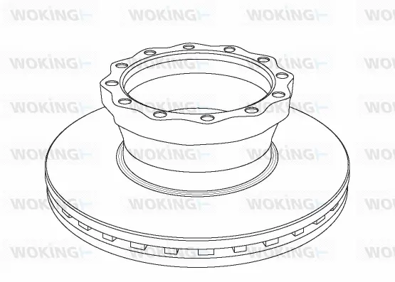 Brake Disc (NSA1043.20)