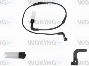 Warning Contact, brake pad wear (001056)