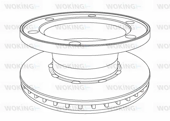 Brake Disc (NSA1077.20)