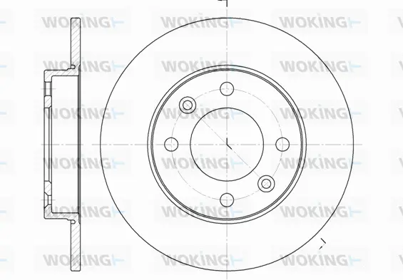 Brake Disc (D6630.00)