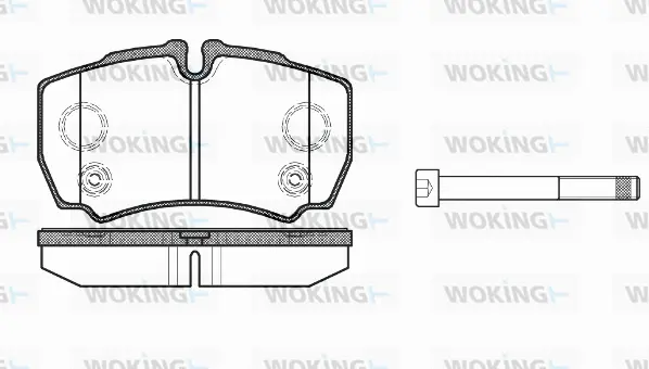 Brake Pad Set, disc brake (P9493.10)