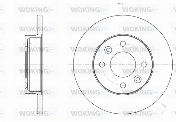 Brake Disc (D6067.00)