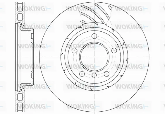 Brake Disc (D6508.10)