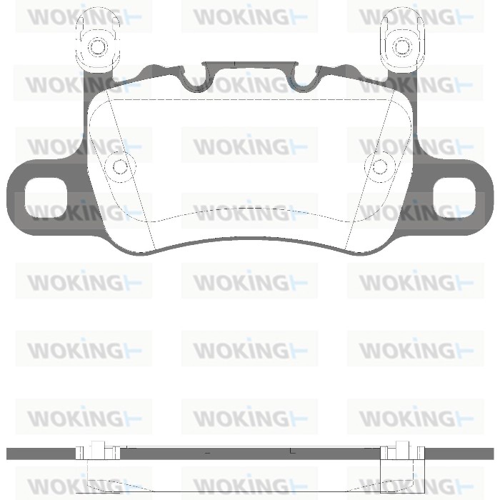 Brake Pad Set, disc brake (P14983.30)