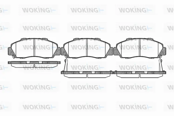 Brake Pad Set, disc brake (P2513.32)