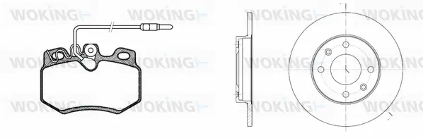Brake Kit, disc brake (80703.02)