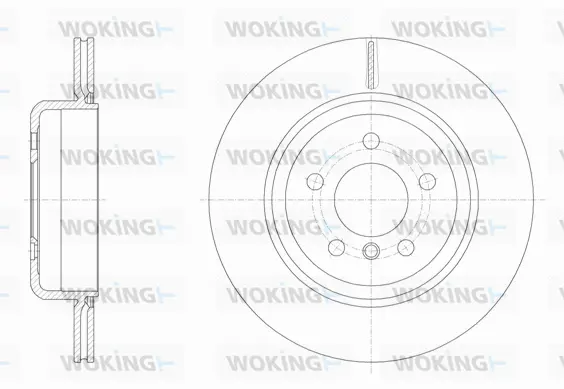 Brake Disc (D61550.10)
