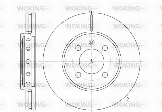 Brake Disc (D6826.10)