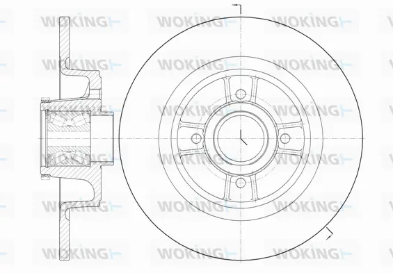 Brake Disc (D6698.20)