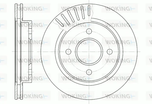 Brake Disc (D6160.10)