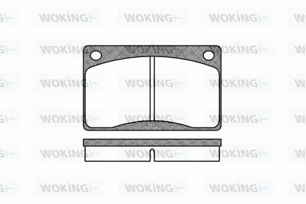 Brake Pad Set, disc brake (P1423.30)