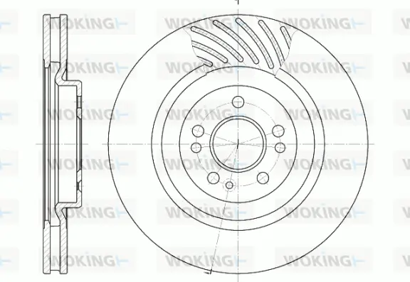 Brake Disc (D6644.10)