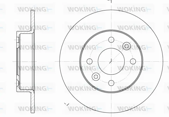 Brake Disc (D6066.00)