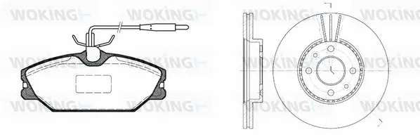Brake Kit, disc brake (83083.01)