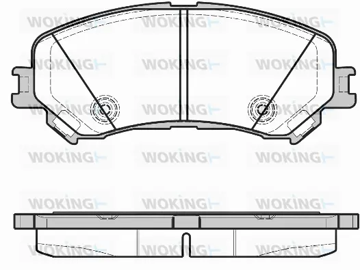 Brake Pad Set, disc brake (P12183.20)