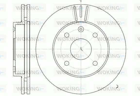 Brake Disc (D6959.10)