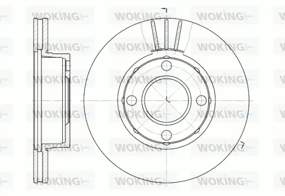 Brake Disc (D6177.10)