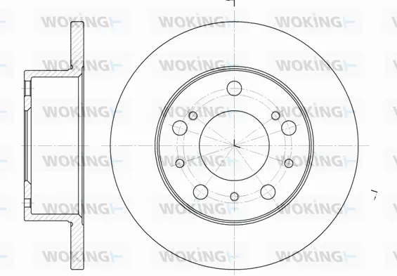 Brake Disc (D6168.00)