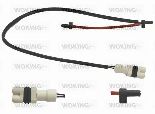 Warning Contact, brake pad wear (001152)